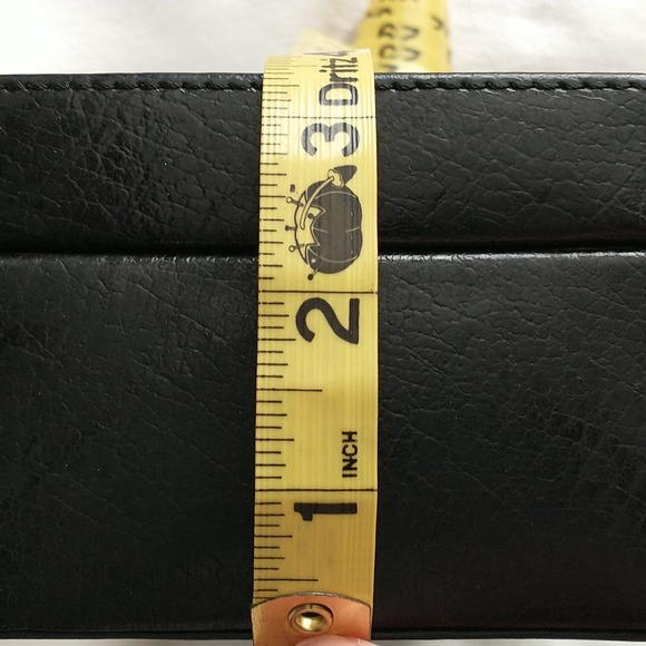 Rowallan Textured Black Watch Case with Window Top - Picture 13 of 15